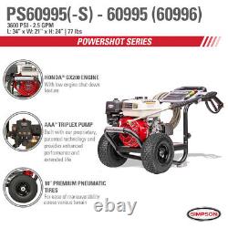 SIMPSON 60996 PowerShot 3600 PSI 2.5 GPM Pressure Washer New