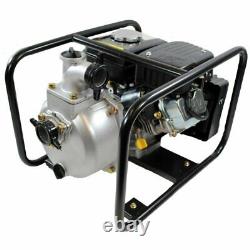 Shop4Omni 4-Stroke 123 GPM 1-1/2 Inch 2.3 HP Gas Powered Portable Water Pump