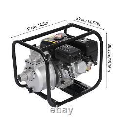 Single Cylinder Gasoline Engine Water Pump 4-Stroke 6.5HP Gas Powered Water Pump