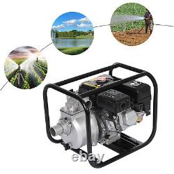 Single Cylinder Gasoline Engine Water Pump 4-Stroke 6.5HP Gas Powered Water Pump