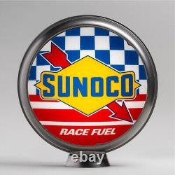 Sunoco Racing Gasoline 13.5 Gas Pump Globe with Steel Body (G261)