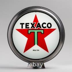 Texaco Star Gas Pump Globe 13.5 in Unpainted Steel Body (G192) FREE US SHIPPING