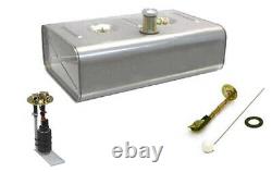 Universal STAINLESS STEEL 16 Gallon Fuel Injection Gas Tank COMBO Sender & Pump