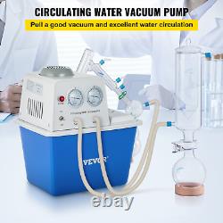 VEVOR Lab Multi-Purpose Water Circulating Vacuum Pump, 15L, with 2 Off-Gas Taps, S